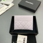 Chanel Classic Card Holder AP4814 light gray - Image 2