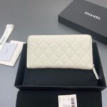 Chanel Classic Zipped Wallet 3726 Cream - Image 2