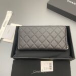 Chanel Classic Zipped Wallet 3726 black - Image 2