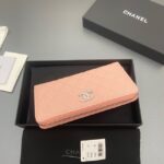 Chanel Classic Zipped Wallet 3726 pink - Image 4