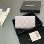 Chanel Flap Card Holder AP4812 light Purple - Image 3