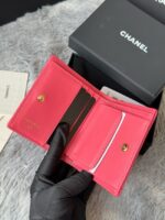 Chanel Leather Wallet A84058 rose - Image 2