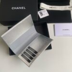 Chanel Leather Wallet B80385 Silver - Image 2