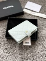 Chanel Passport Holder 96066 light blue - Image 2