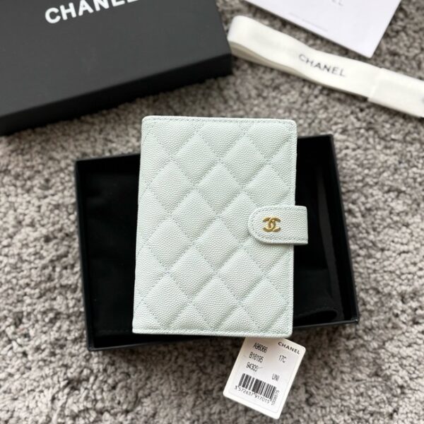 Chanel Passport Holder 96066 light blue