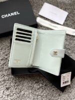 Chanel Passport Holder 96066 light blue - Image 4