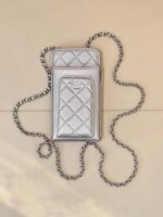Chanel Phone case 0990 Sliver