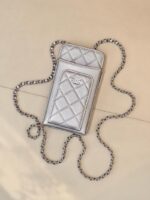 Chanel Phone case 0990 Sliver - Image 2