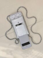 Chanel Phone case 0990 Sliver - Image 3