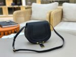 Chloe Grained Calfskin MARCIE saddle bag 31054 black - Image 3