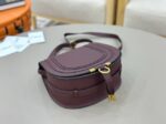 Chloe Grained Calfskin MARCIE saddle bag 31054 burgundy - Image 2