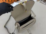 Chloe Grained Calfskin MARCIE saddle bag 31054 light gray - Image 2