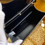 Dolce & Gabbana Patent leather Shoulder Bag DG9113 Black - Image 5