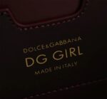 Dolce & Gabbana Patent leather Shoulder Bag G6504 Burgundy - Image 3