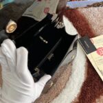 Dolce & Gabbana Patent leather Shoulder Bag G6551 black - Image 2