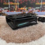 Dolce & Gabbana Patent leather Shoulder Bag G6551 black - Image 4