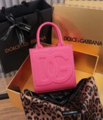 Dolce & Gabbana leather Shoulder Bag G6507 rose