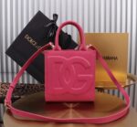 Dolce & Gabbana leather Shoulder Bag G6507 rose - Image 5