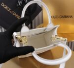 Dolce & Gabbana leather Shoulder Bag G6507 white - Image 5