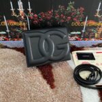 Dolce & Gabbana leather Shoulder Bag G6551 black - Image 3