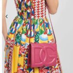 Dolce & Gabbana leather Shoulder Bag G6551 rose - Image 2