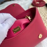Dolce & Gabbana leather bag G6002 rose - Image 5