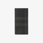 Check Zip Wallet Charcoal