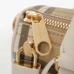 New In Mini Check Bowling Bag - Image 3