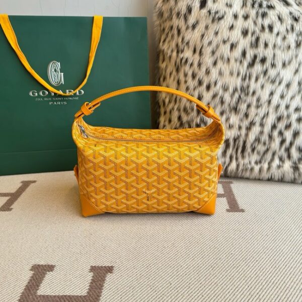 Goyard Bowling 25 Wash bag N025 yellow