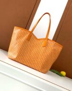 Goyard Calfskin Leather Tote Bag GM 3365 orange - Image 4