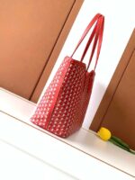 Goyard Calfskin Leather Tote Bag MM M8002 RED - Image 2
