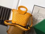 Goyard Calfskin Leather Tote Bag PM 00249 yellow - Image 5