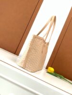 Goyard Calfskin Leather Tote Bag PM M8003 Nude - Image 3