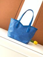 Goyard Calfskin Leather Tote Bag PM M8003 blue - Image 6