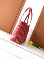 Goyard Calfskin Leather Tote Bag PM M8003 red - Image 2