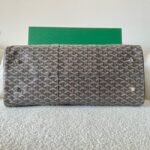 Goyard Calfskin Leather Travel Bag 55699 black - Image 2