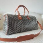 Goyard Calfskin Leather Travel Bag 55699 brown - Image 2