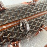 Goyard Calfskin Leather Travel Bag 55699 brown - Image 5