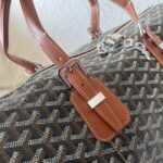 Goyard Calfskin Leather Travel Bag 55699 brown - Image 6