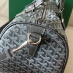 Goyard Calfskin Leather Travel Bag 55699 gray - Image 6