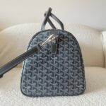 Goyard Calfskin Leather Travel Bag 55699 gray - Image 7