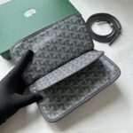 Goyard PLUMET crossbody bag TY43 dark gray - Image 5
