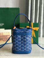 Goyard petit flot drawstring Bag MINI 20251 blue - Image 6
