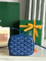 Goyard petit flot drawstring Bag MINI 20251 blue - Image 5