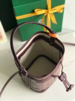 Goyard petit flot drawstring Bag MINI 20251 burgundy - Image 2