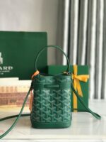 Goyard petit flot drawstring Bag MINI 20251 green
