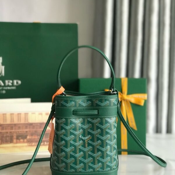 Goyard petit flot drawstring Bag MINI 20251 green