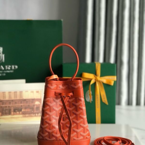Goyard petit flot drawstring Bag MINI 20251 orange