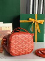 Goyard petit flot drawstring Bag MINI 20251 orange - Image 5