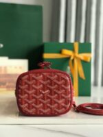 Goyard petit flot drawstring Bag MINI 20251 red - Image 5